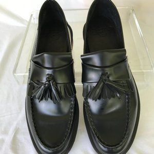 ORIGINAL DOC   DR. MARTEN   ADRIAN   MENS SIZE 11 M BLACK SMOOTH POLISHED FINISH